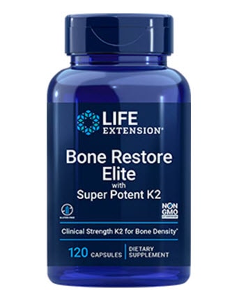 Life Extension Bone Restore Elite -- 120 Capsules