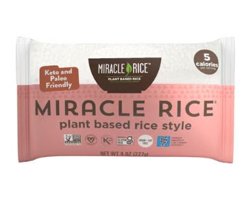 Miracle Noodle Miracle Rice Gluten Free Konjac Rice -- 8 oz