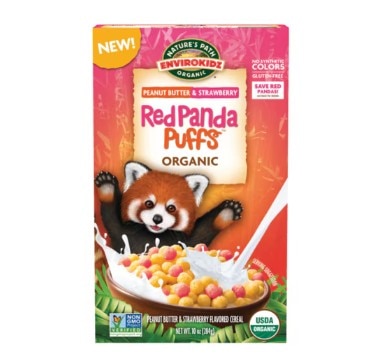 Nature's Path Cereal EnviroKidz Panda Puffs