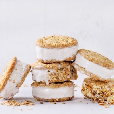 PB&J Ice Cream Sandwiches