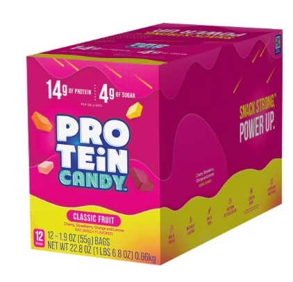 Protein Candy Chewy Candies Classic Fruit