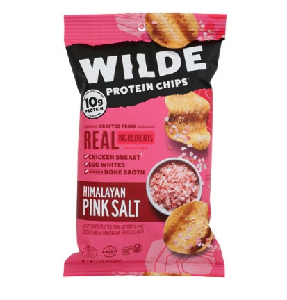 Wilde Gluten Free Protein Chips Himalayan Pink Salt & Chicken