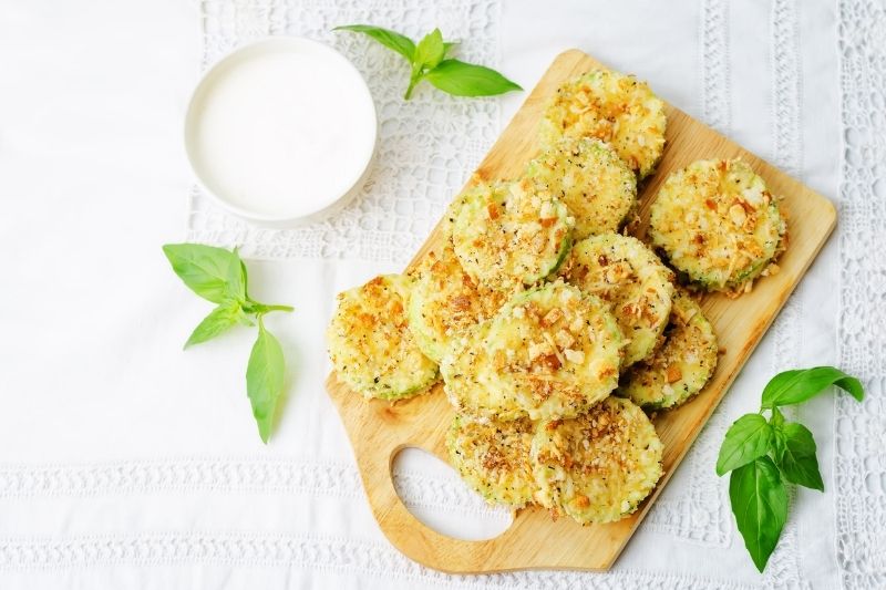 Air Fryer Zucchini Chips