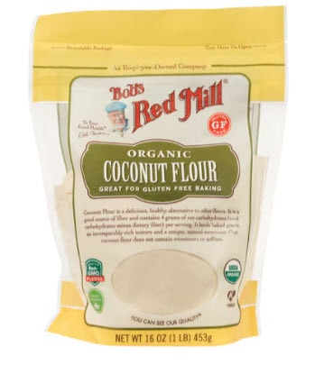Bob's Red Mill Gluten Free Kosher Organic Coconut Flour -- 16 oz