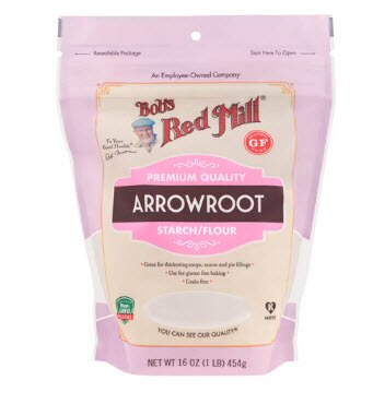 Bob's Red Mill Gluten Free Kosher Premium Quality Arrowroot Starch-Flour -- 16 oz