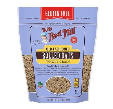 Bob's Red Mill Gluten Free Kosher Whole Grain Old Fashioned Rolled Oats