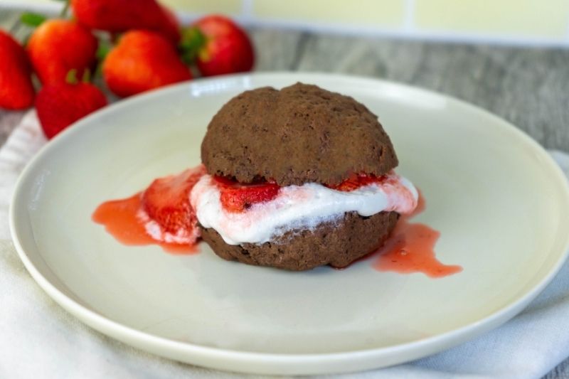 Chocolate Strawberry Shortcakes