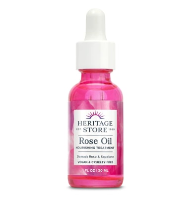 Heritage Store Rose Oil Nourishing Treatment