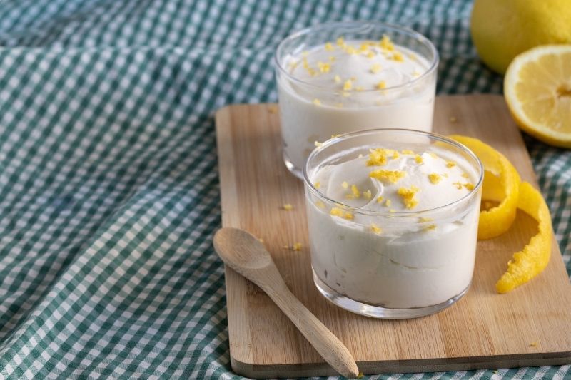 Lemon Pudding With Collagen