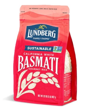 Lundberg California White Basmati Rice -- 32 oz
