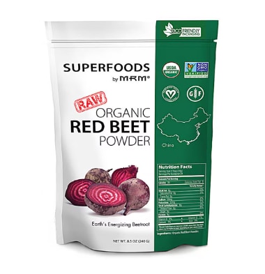 MRM Superfoods Raw Organic Red Beet Powder