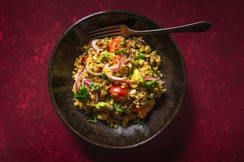 Mediterranean Bulgar Salad