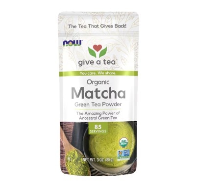 NOW Real Tea Organic Matcha Green Tea Powder