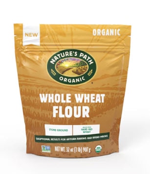 Nature's Path Vegan Organic Whole Wheat Flour -- 32 oz