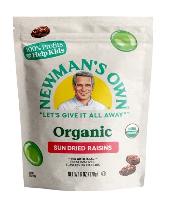 Newman's Own Organics Raisins -- 6 oz
