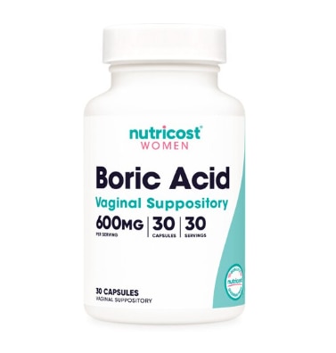 Nutricost Women Boric Acid Vaginal Suppository