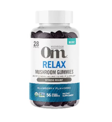 OM Mushroom - Relax Mushroom Gummy Blueberry