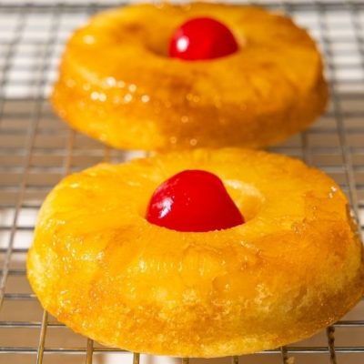 Pineapple Upside Down Doughnuts