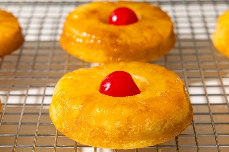 Pineapple Upside Down Doughnuts