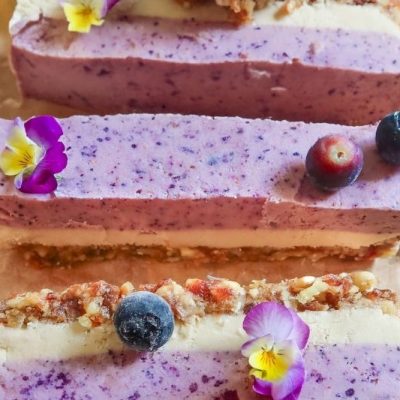 Vegan Blueberry Bars