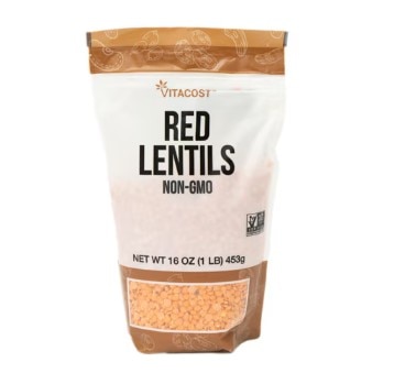 Vitacost Non-GMO Red Lentils