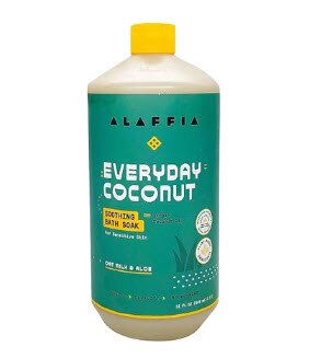 Alaffia EveryDay Coconut Soothing Bath Soak Oat Milk & Aloe -- 32 fl oz
