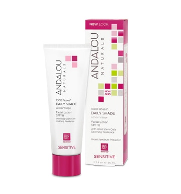 Andalou Naturals 1000 Roses Daily Shade Facial Lotion