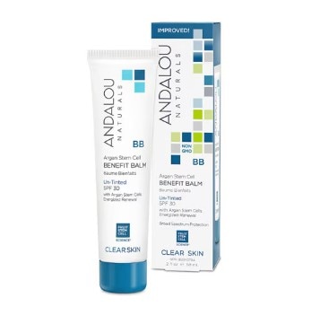 Andalou Naturals Clear Skin Argan Stem Cell BB Benefit Balm