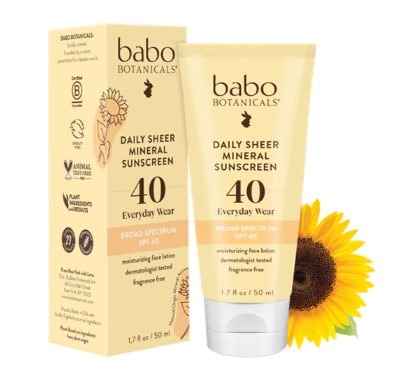 Babo Botanicals Daily Sheer Sunscreen