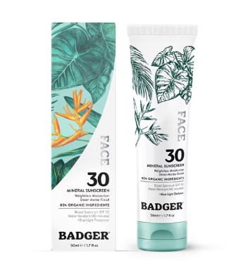 Badger Face Mineral Sunscreen SPF 30
