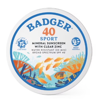 Badger Sport Mineral Sunscreen Tin SPF 40