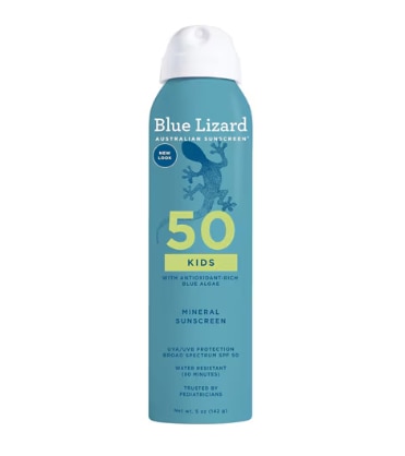 Blue Lizard Kids Mineral Sunscreen Spray SPF 50