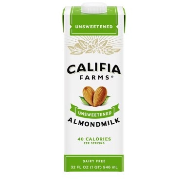 Califia Farms Dairy Free Unsweetened Almond Milk