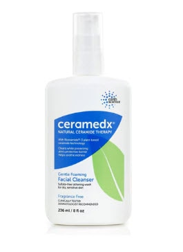 Ceramedx Gentle Foaming Facial Cleanser -- 8 fl oz