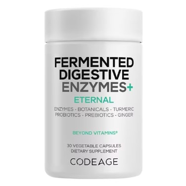 Codeage Fermented Digestive Enzymes With Probiotics, Prebiotics, Fermented Botanicals