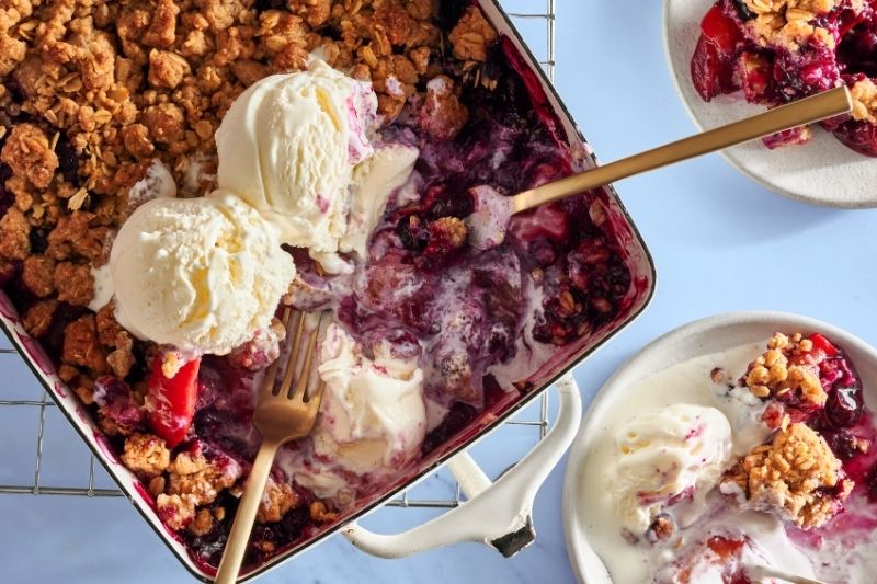 Gluten-Free Fruit Crumble