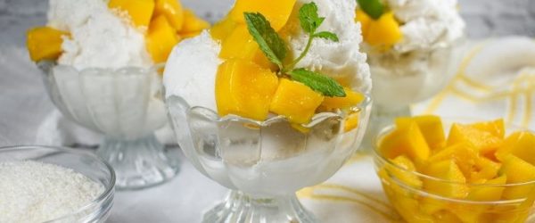 Homemade Coconut Sorbet