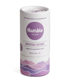 Humble Brands Deodorant Plastic Free Vegan & Sensitive Skin Mountain Lavender -- 2.65 oz