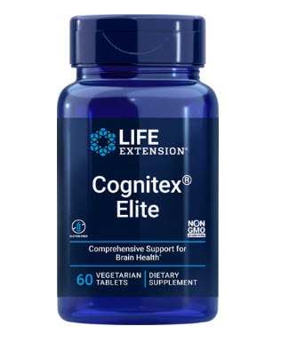Life Extension Cognitex Elite -- 60 Vegetarian Tablets