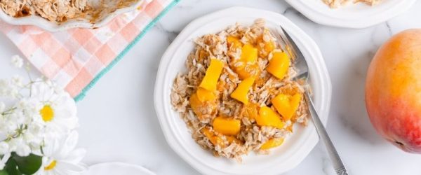 Mango Coconut Crumble