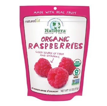 Natierra Organic Freeze-Dried Raspberries