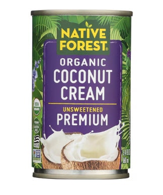 Native Forest Organic Premium Coconut Cream Unsweetened -- 5.4 oz