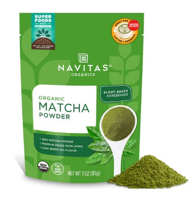 Navitas Organics Matcha Green Tea Powder -- 3 oz