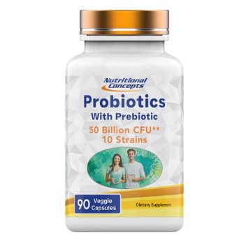 Nutritional Concepts Premiere Probiotics With Prebiotics