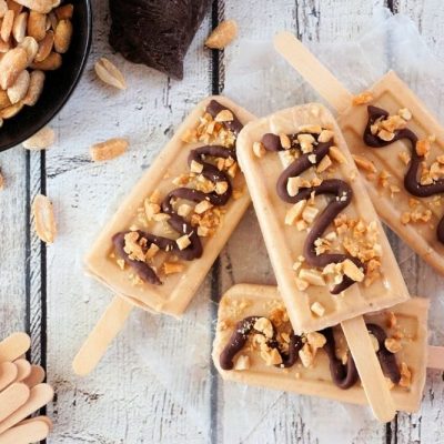 Peanut Butter Ice Pops