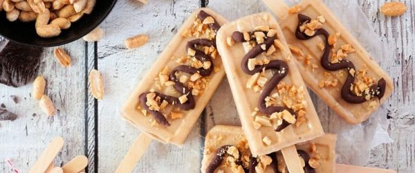 Peanut Butter Ice Pops