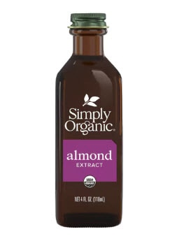 Simply Organic Extract Almond -- 4 fl oz