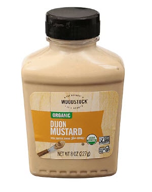 Woodstock Organic Kosher Mustard Dijon -- 8 oz
