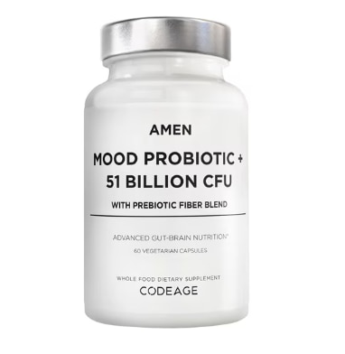 AMEN Mood Probiotic + 51 Billion CFU Mood Digestive Immune Support Supplement