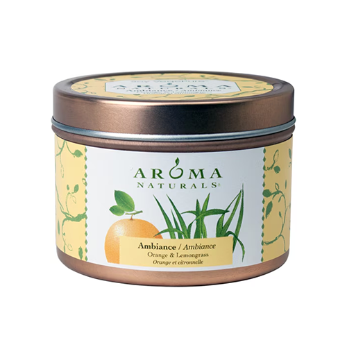 Aroma Naturals Orange & Lemongrass Candle